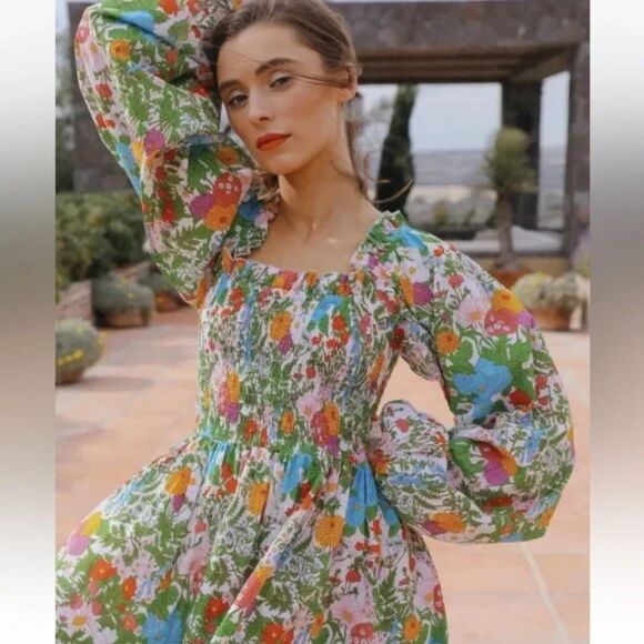 Mille Calista Dress in Summer Garden Floral XL - Picture 2 of 12